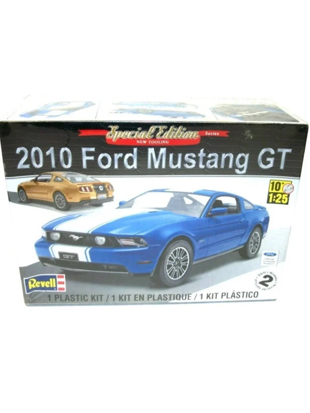 Revell Special Edition 2010 Ford Mustang GT 1:25 Plastic Model Kit Skill 2 NISB